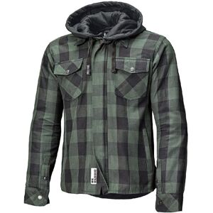 Held Lumberjack II Motorrad Textiljacke - Schwarz Grün - S - unisex