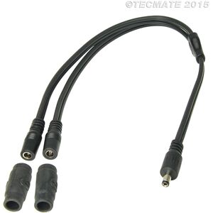 OPTIMATE Adapter Hohlstecker auf 2x Hohlstecker-Kupplung (No.45) -  -  - unisex