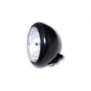 SHIN YO 7 Zoll HD-STYLE Scheinwerfer, klares Glas (Prismenreflektor), schwarz glänzend, - Schwarz -  - unisex
