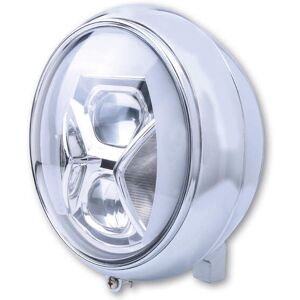 HIGHSIDER 7 Zoll LED Scheinwerfer YUMA 2 TYP 8 mit TFL, Kurvenlicht - Silber -  - unisex