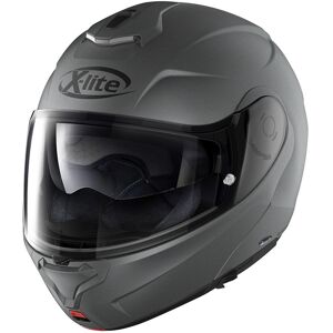 X-Lite X-1005 Elegance N-Com Klapphelm - Schwarz Grau - XS - unisex