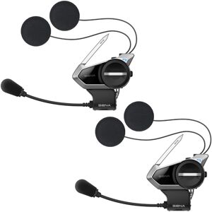 Sena 50S Sound by Harman Kardon Bluetooth Kommunikationssystem Doppelpack - Schwarz - Einheitsgröße - unisex