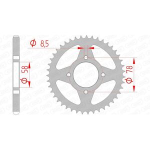 AFAM Standard-Stahlkrone 14201 - 428 -  -  - unisex