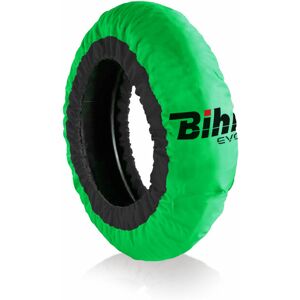 Bihr Home Track EVO2 Autoregulierter Reifenwärmer Reifen vorne 120 / hinten 180-200mm Grün - grün -  - unisex