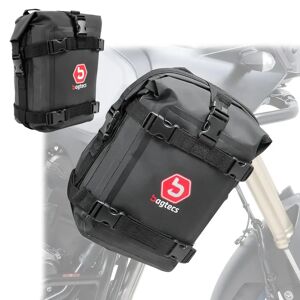 Set 2x Motorrad Sturzbügeltasche passend für Schutzbügel Bagtecs K4 wasserdicht 10 Liter