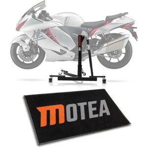 ConStands Set Zentralständer Power-Evo passend für KTM 1050 Adventure 15-16 mit Werkstattmatte Tourtecs GM1 190x80cm