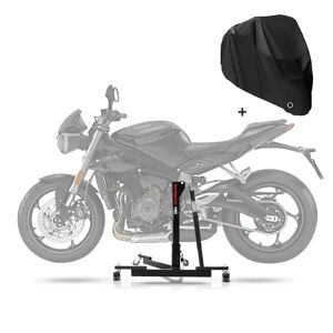 ConStands Zentralständer passend für Triumph Speed Triple/ R/ S 11-21 Power Evo + Abdeckplane