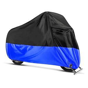 Abdeckplane passend für BMW K 1200 GT / LT / 1600 B / GT / GTL Craftride XXXL schwarz-blau