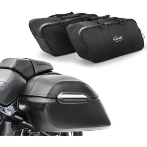 Set Seitenkoffer Craftride K3 33L + Innentaschen passend für Harley Davidson CVO Pro Street Breakout