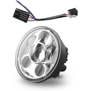 Hauptscheinwerfer LED 5,75 Zoll mit Adapter passend für Harley Davidson Road King 14-23 Craftride chrom