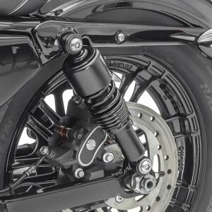 Stoßdämpfer 10,5 Zoll passend für Harley Davidson Sportster 04-20 Federbeine von Craftride schwarz DPLB