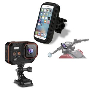 Tourtecs Set: Motorrad Smartphonehalter SH10 bis 6,3