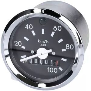 Standard Parts Tachometer Pulsotronic 100km/h rund d.60mm LED Simson