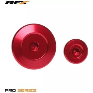 Schraubenset Inspektionsöffnung Zündungsdeckel RFX Pro rot Suzuki RM-Z 250 / 450