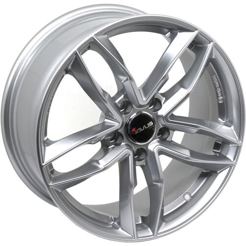 Avus Racing AF16 Hyper Silver Alufelge Felge 7,5 x 17 ET 38 5 x 112