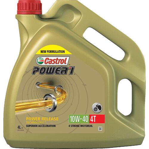 Castrol Power 1 4T 10W-40 Motoröl 4 Liter –  –  – unisex
