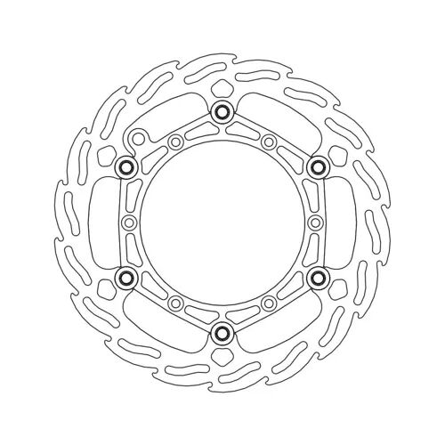 Moto Master Bremsscheibe schwimmend Moto Master Flame Beta RR 260mm