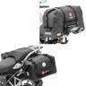 Set: Motorrad Satteltaschen wd. RB25 mit Rollverschluss Bagtecs mit Hecktasche SX45 wd. Volumen 45L Rollverschluss