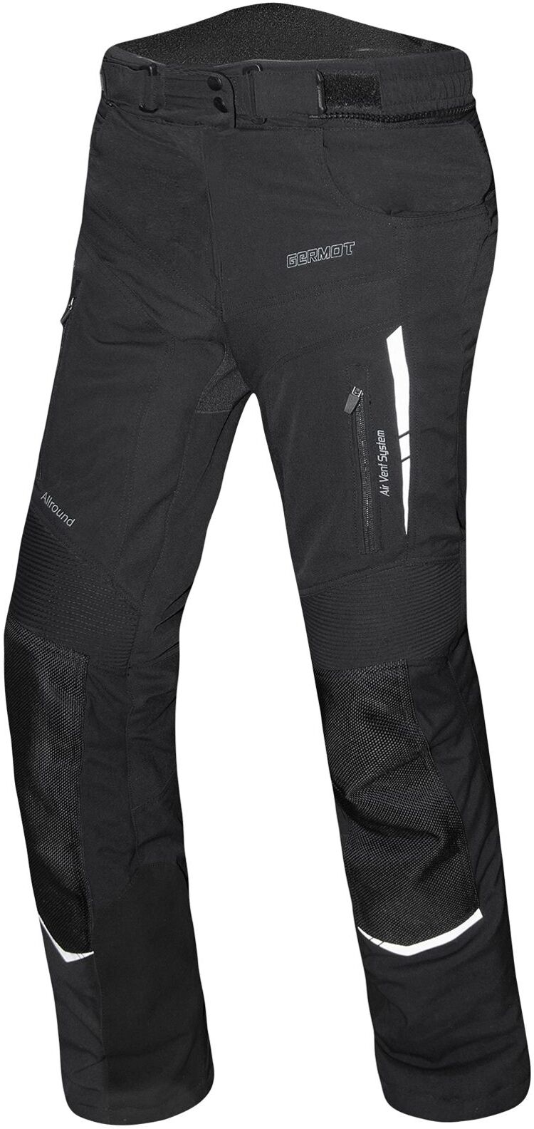 Germot Motorradhose Allround für Damen schwarz Gr. 42