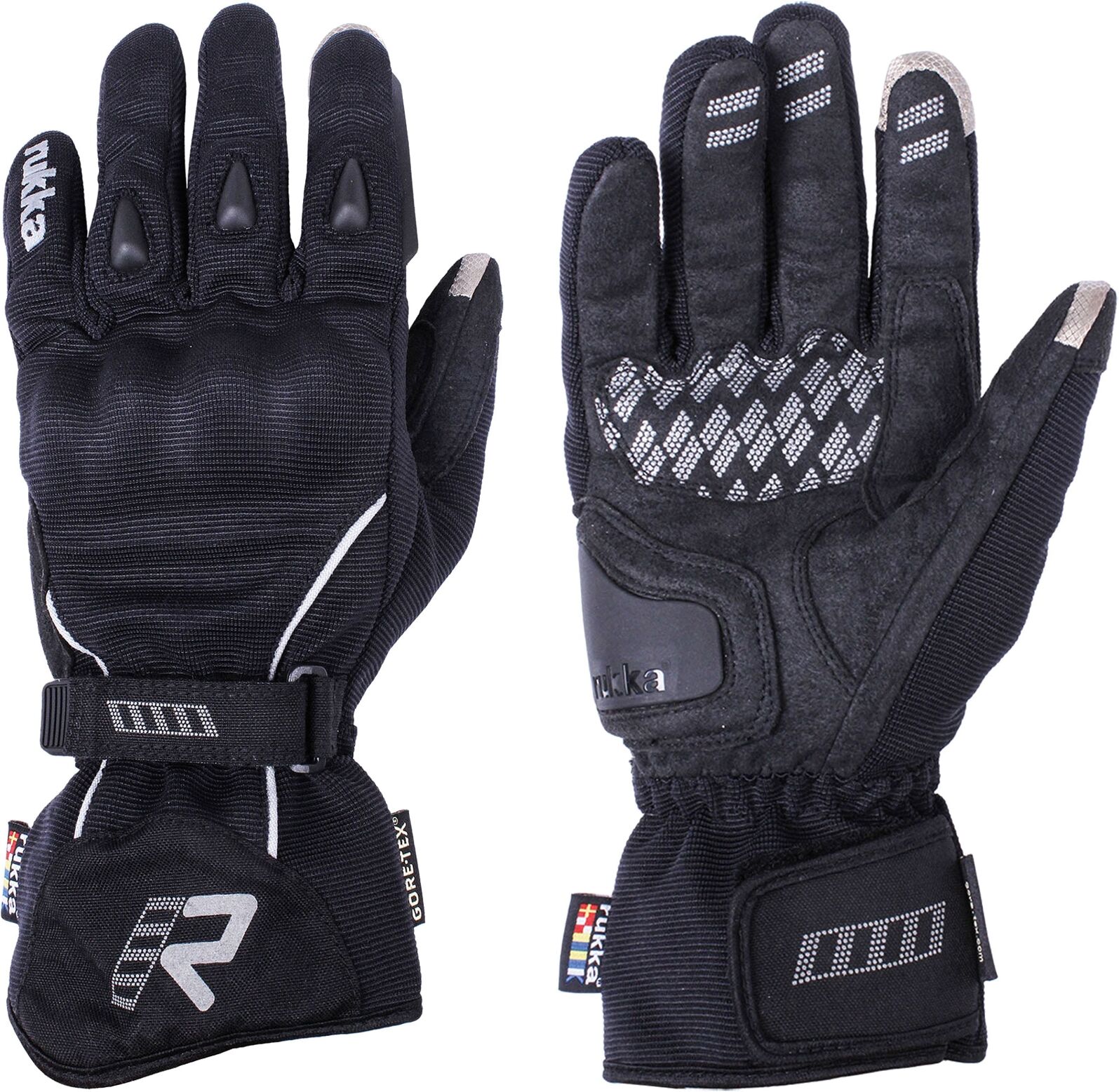 Rukka Gore-Tex Motorradhandschuhe Virium schwarz Gr. 10 / L