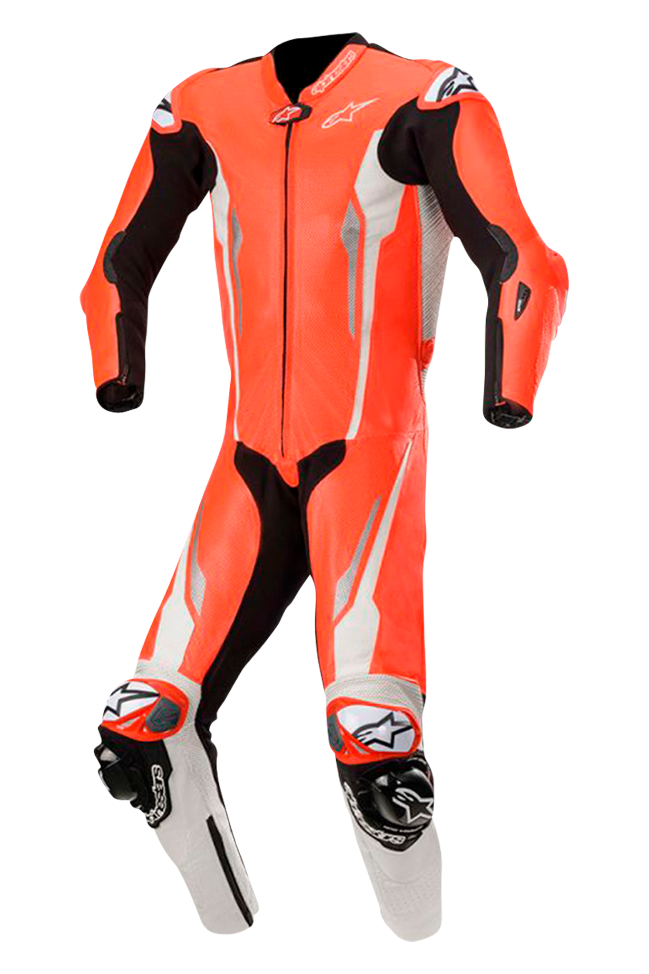 Alpinestars Læderdragt Alpinestars Racing Absolute Tech-Air®, Rød/Hvid/Sort