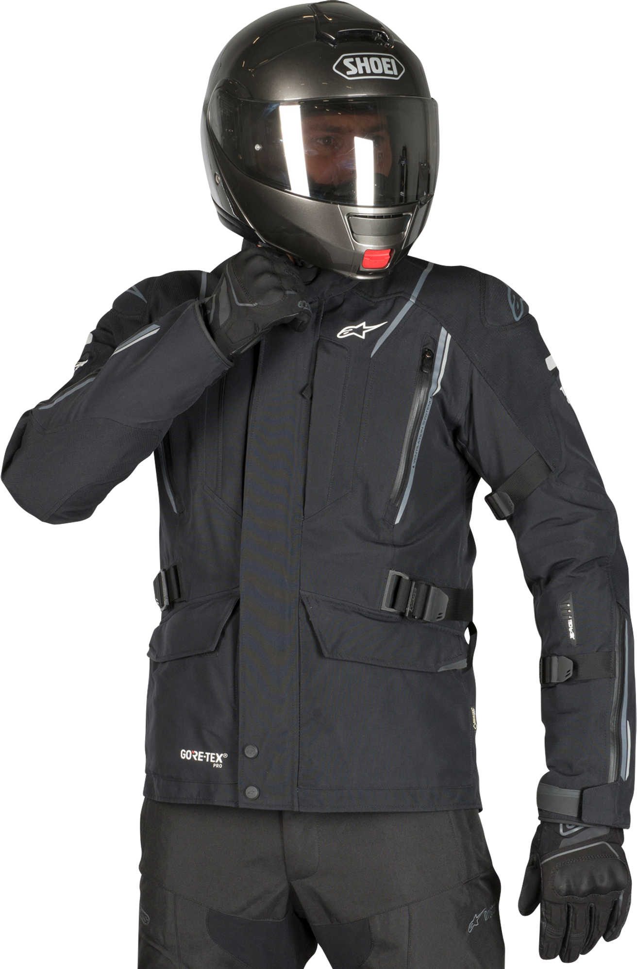 Alpinestars Jakke Alpinestars Big Sur Gore-Tex Pro Tech Air Compatible, Sort