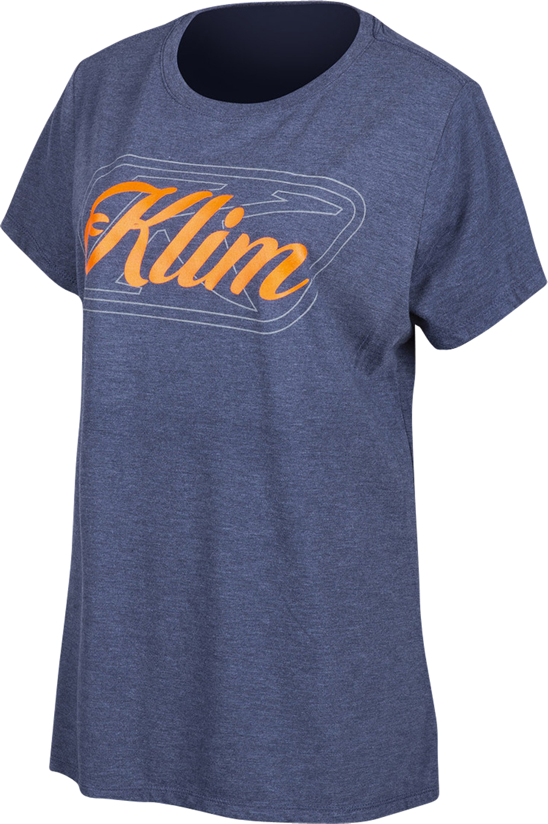 KLIM T-Shirt Klim Kute Corp Dame, Marineblå/Orange