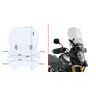 GIVI Parabrisas  Airflow transparente, 380-500 mm de alto, 440 mm de ancho para Suzuki DL 1000 V-Strom (14-19) Parabrisas - transparent