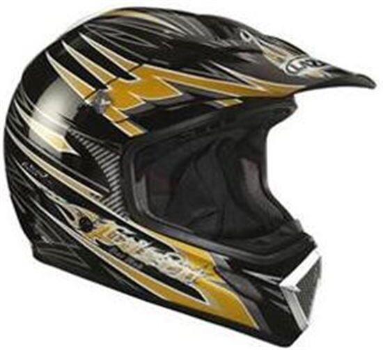 LAZER Casco  Mx7 Hotrod Oro Gold Kevlar Carbono Tricomposite