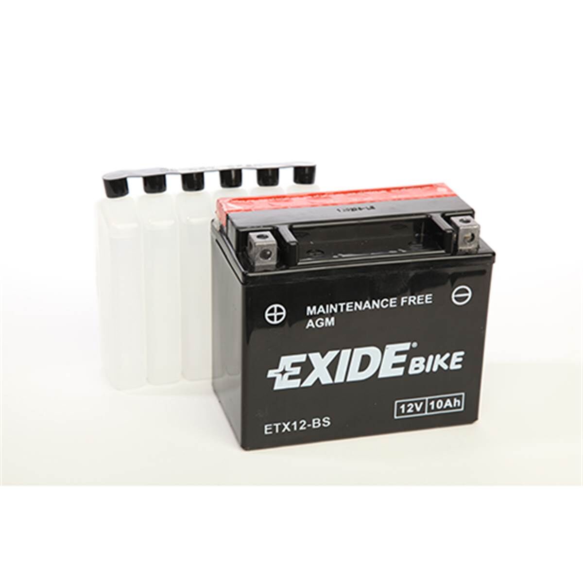 EXIDE Batería de moto  ytx12-bs 10ah 150a 12v
