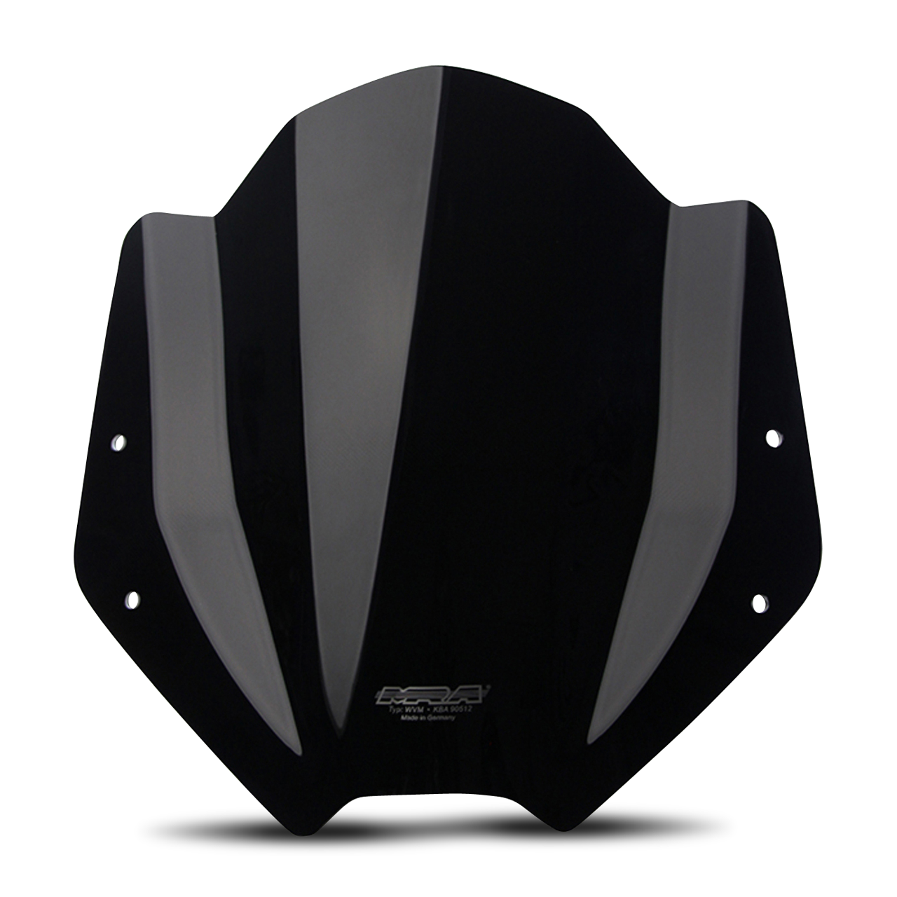 MRA Parabrisas Universal  Stealth Shield para Motos Naked