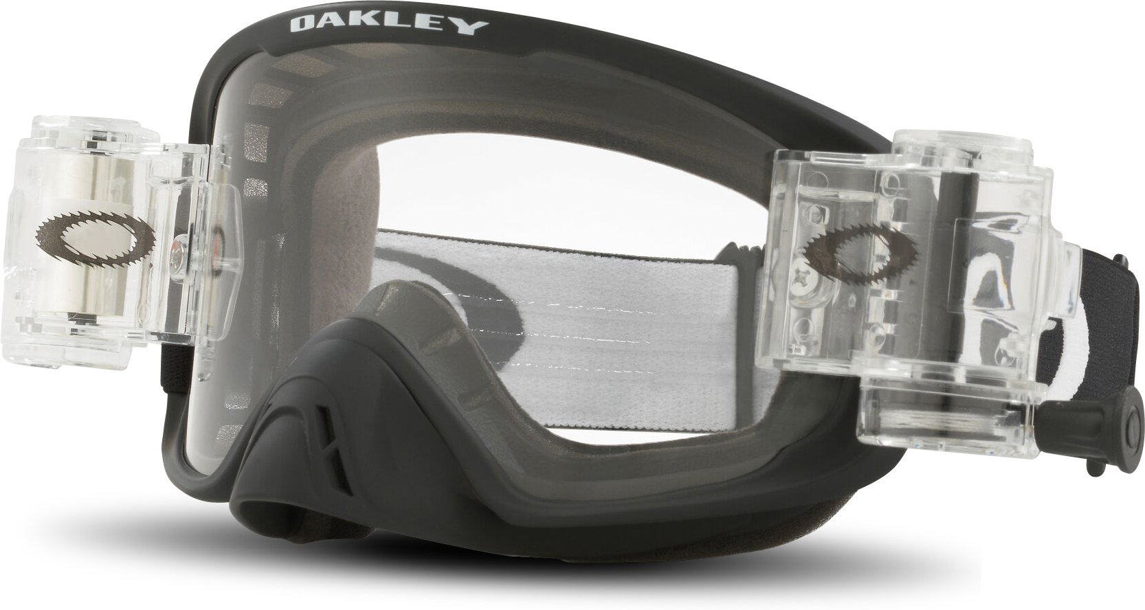 Oakley Gafas de Cross  O-Frame® 2.0 Pro Roll-Off Clear Race Ready Negro Mate