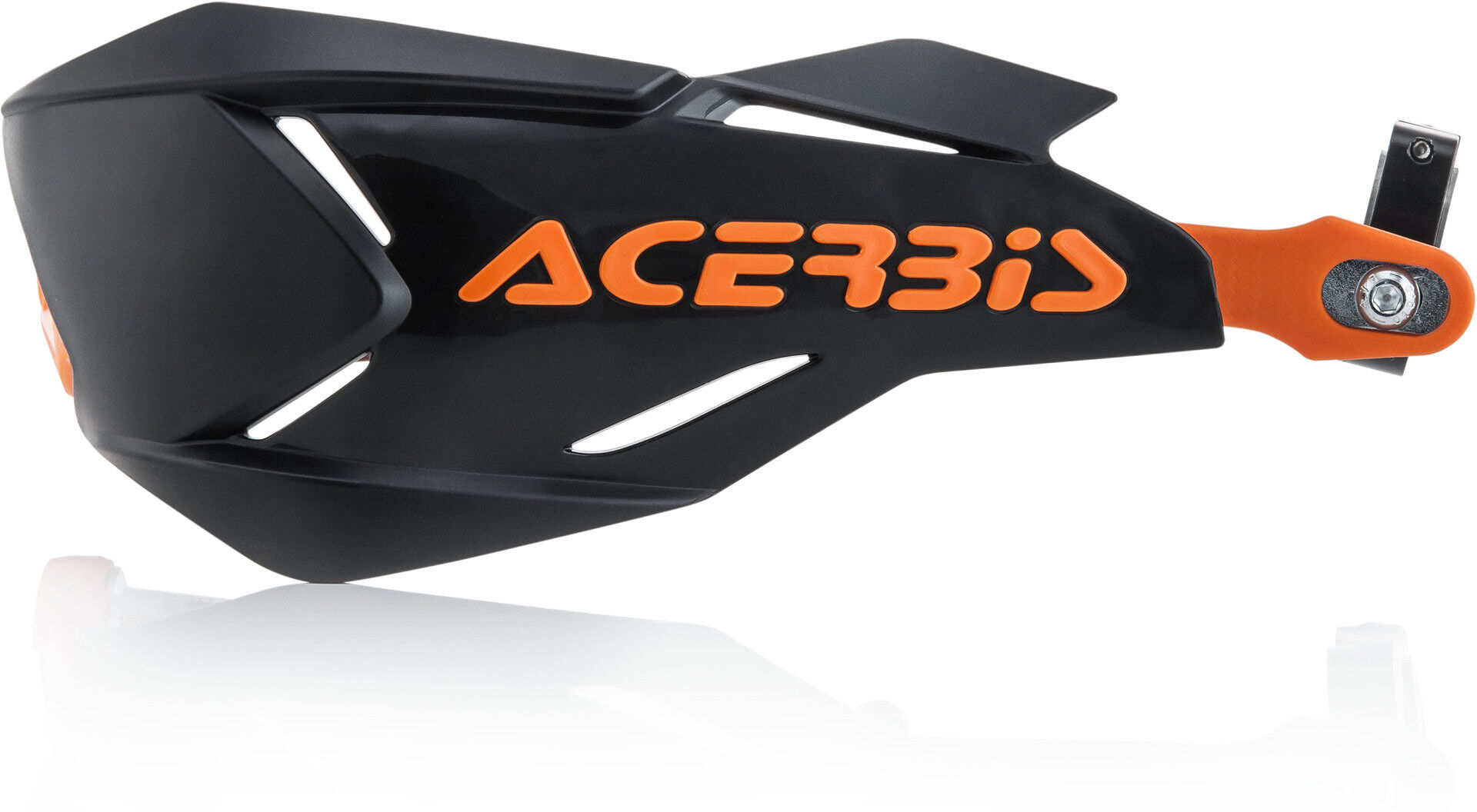 Acerbis X-Factory Guardia de manos - Negro Naranja (un tamaño)