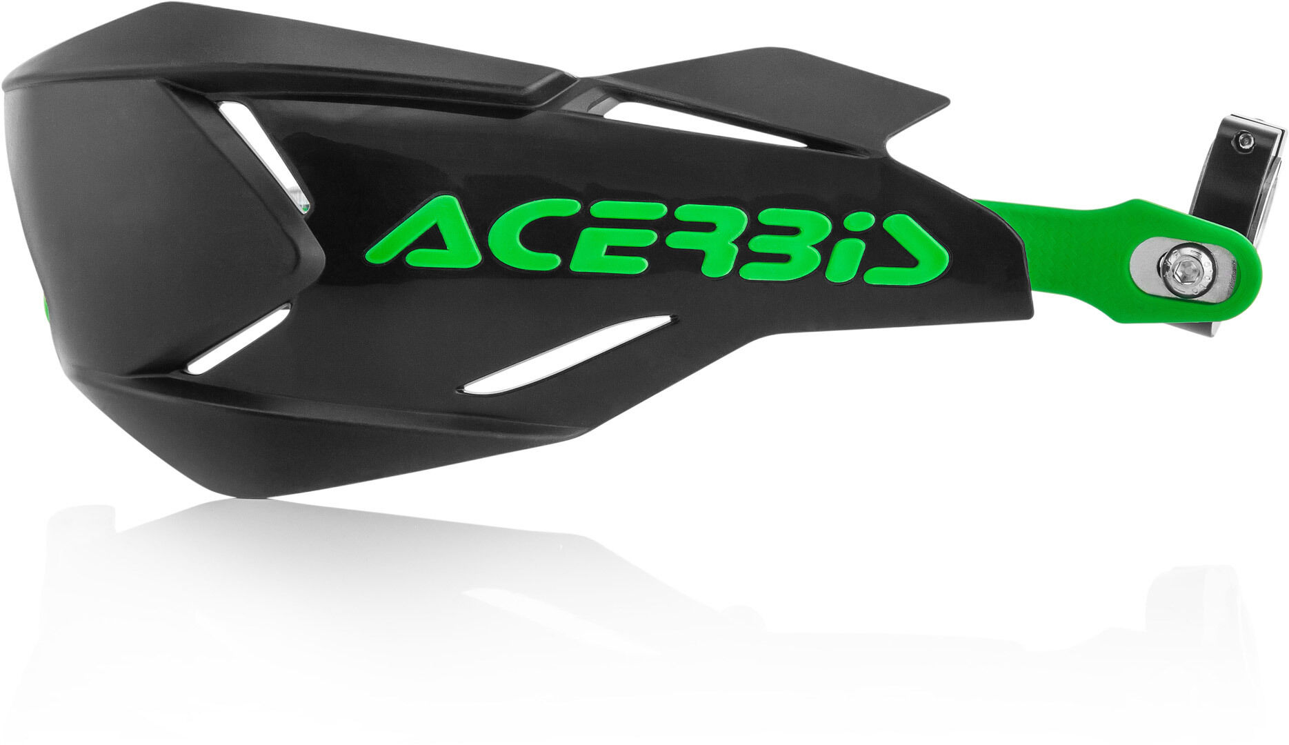 Acerbis X-Factory Guardia de manos - Negro Verde (un tamaño)