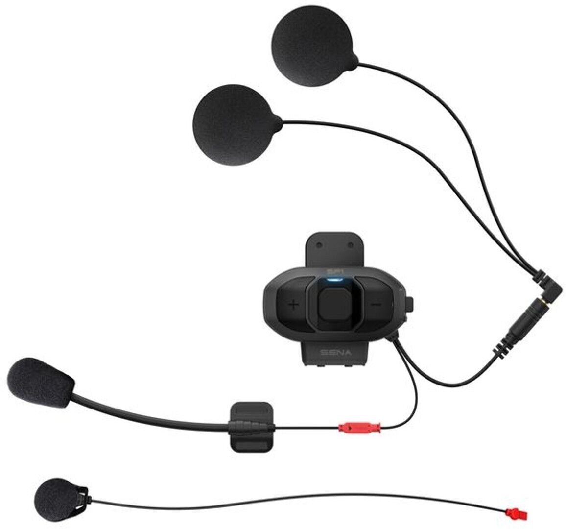 Sena SF1 Sistema de comunicación Bluetooth Double Pack - Negro (un tamaño)