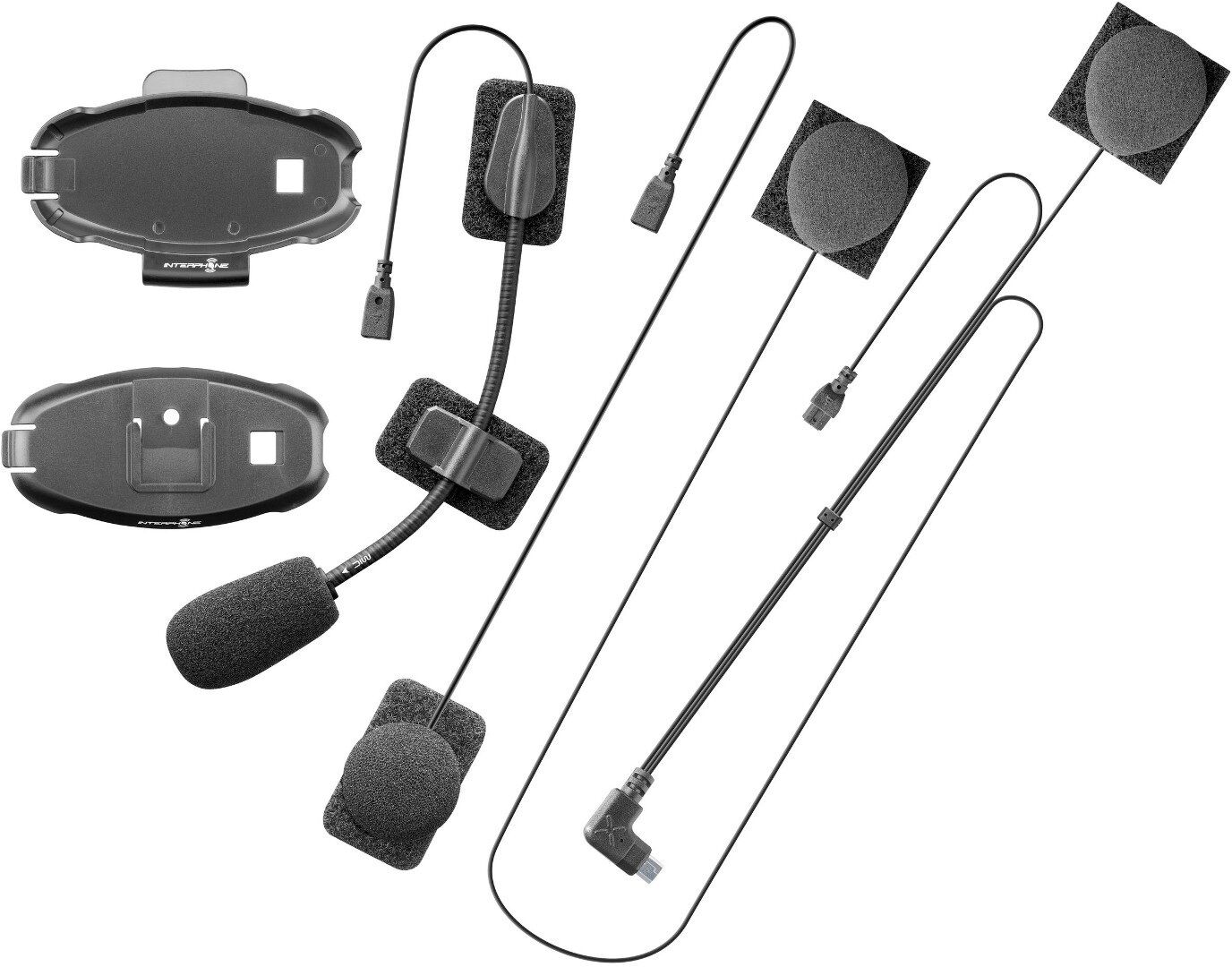 Interphone Active / Connect Universal Audio Kit - Negro (un tamaño)