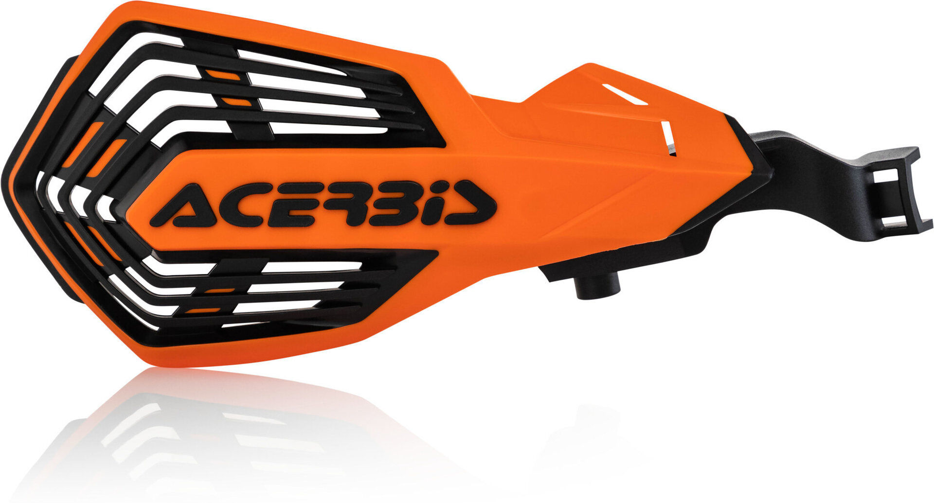 Acerbis K-Future Guardia de manos - Negro Naranja (un tamaño)