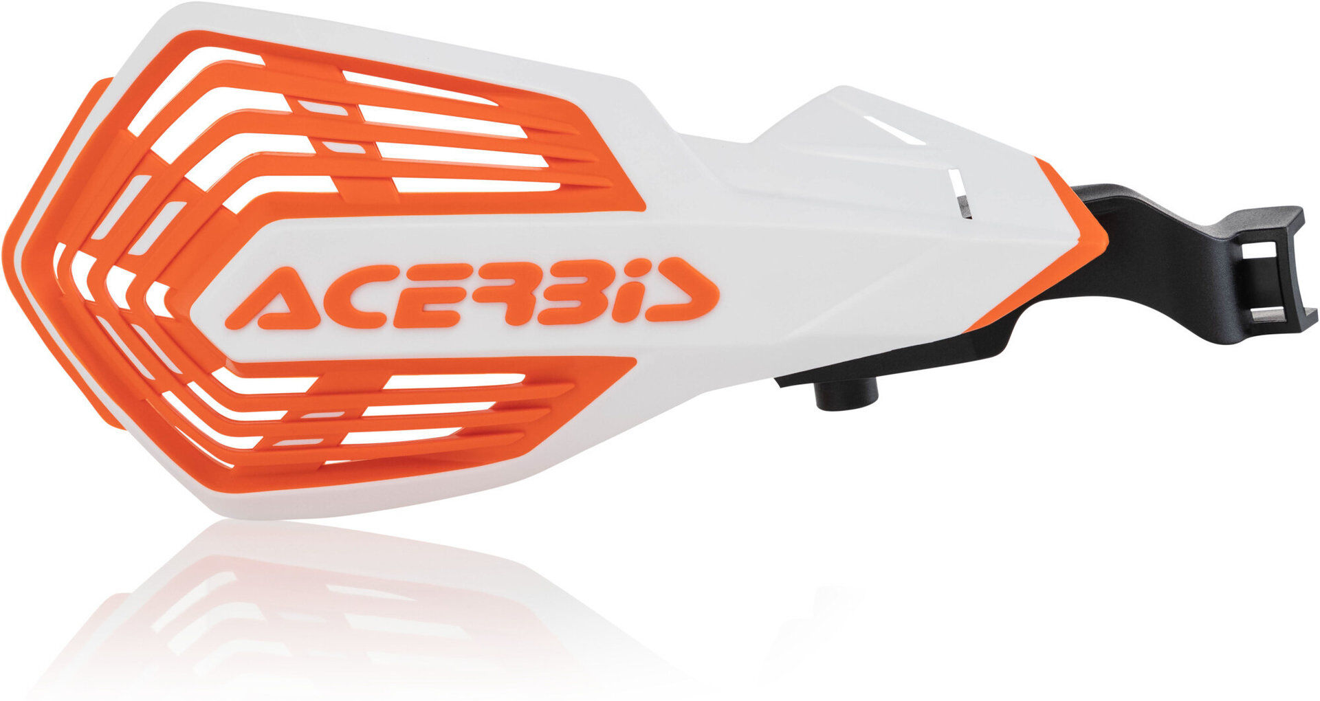 Acerbis K-Future Guardia de manos - Blanco Naranja (un tamaño)