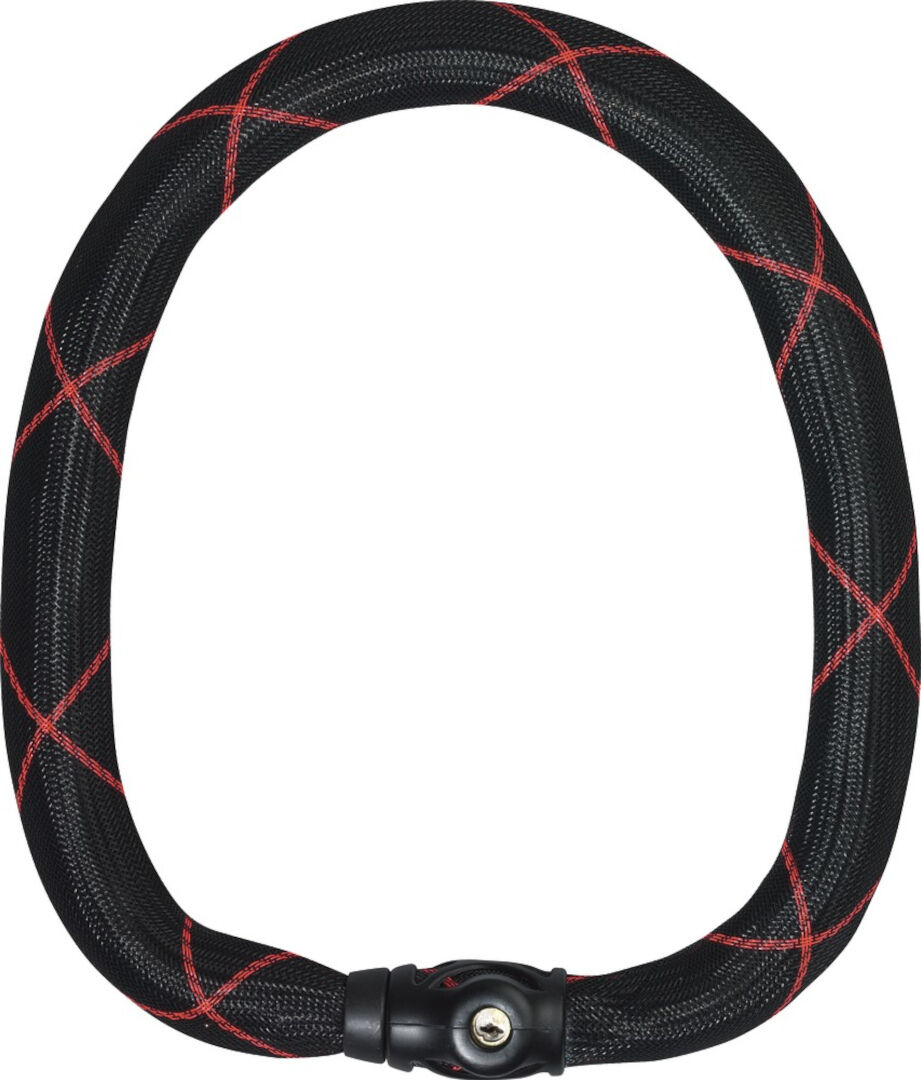 Abus Steel-O-Chain Ivy 9210 Bloqueo de cadena - Negro Rojo (110 cm)