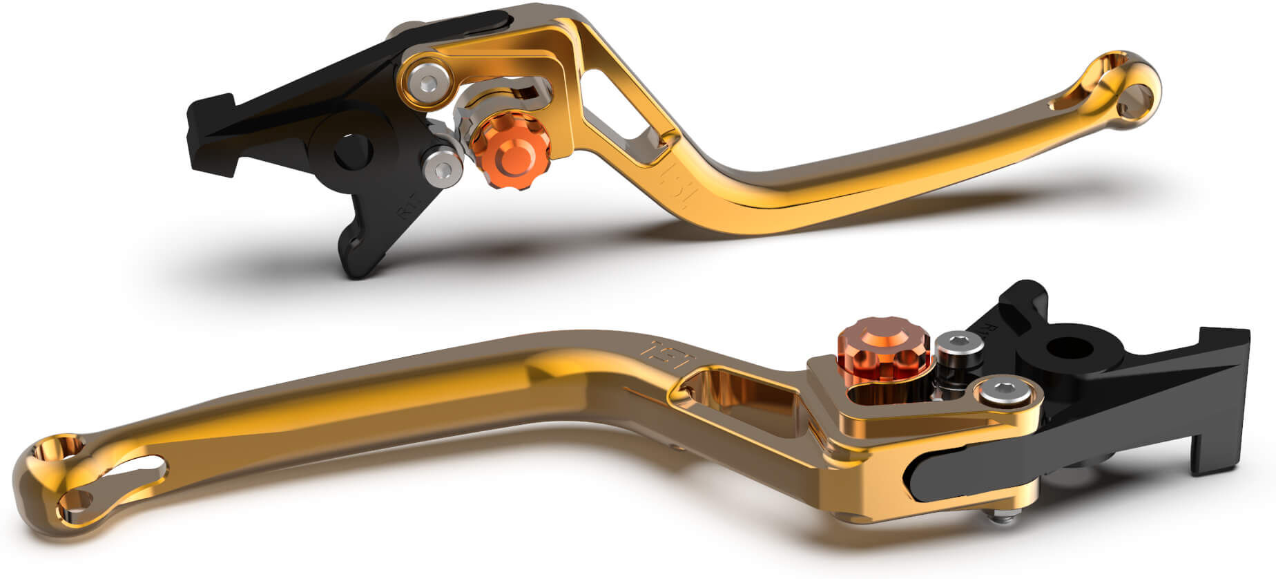 LSL Palanca de freno  BOW para Brembo 15/17/19 RCS, R37R, oro/naranja - Naranja