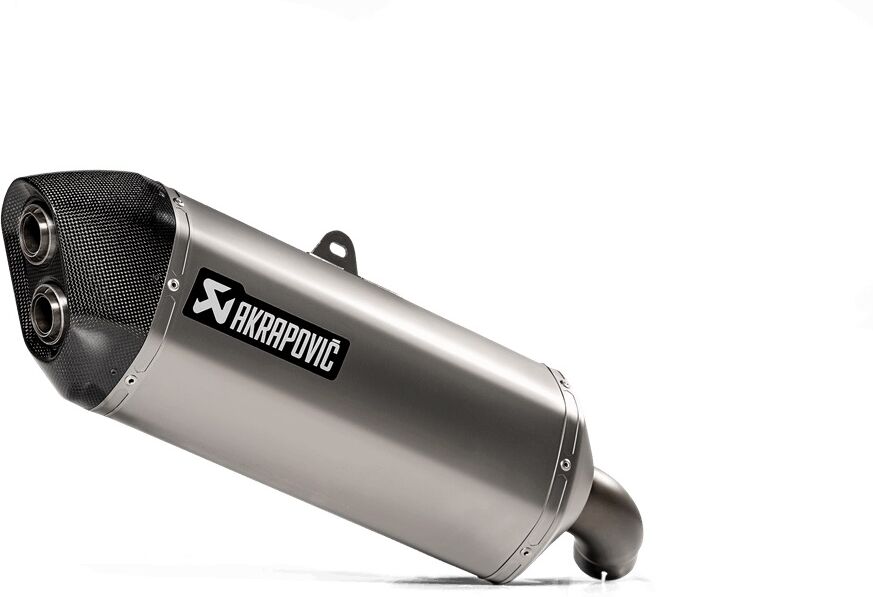 Akrapovic Silenciador trasero de titanio  Slip-On Line - Plata