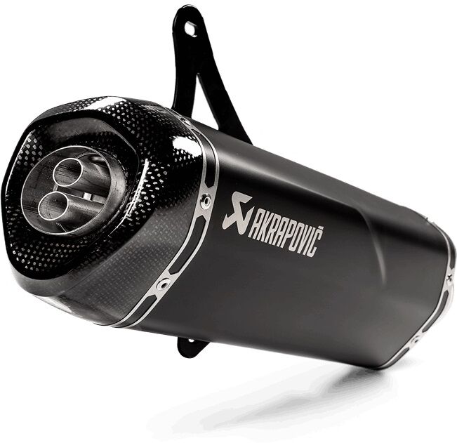 Akrapovic Silenciador trasero de línea deslizante  - Negro