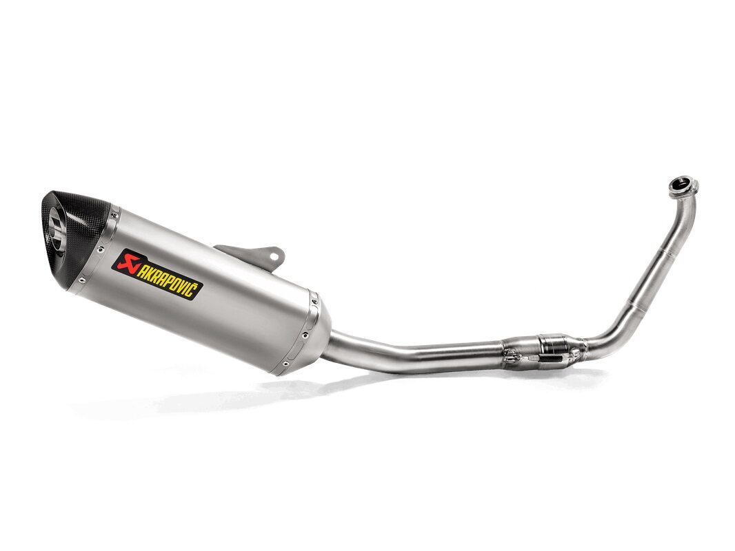 Akrapovic Slip-On Racing Line Titanium Exhaust System - Plata