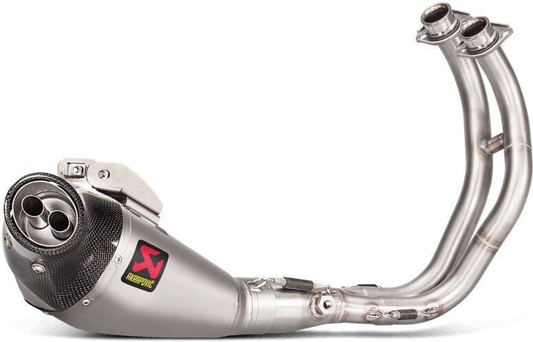 Akrapovic Slip-On Racing Line Titanium Exhaust System - Plata