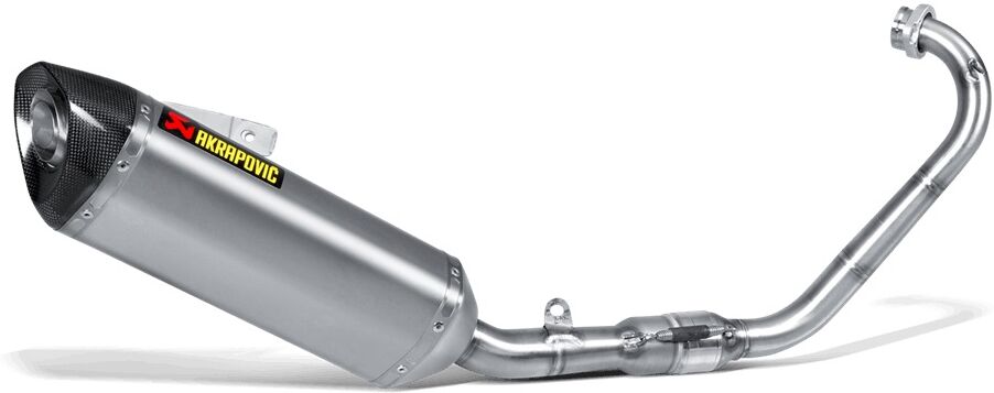 Akrapovic Slip-On Racing Line Titanium Exhaust System - Plata