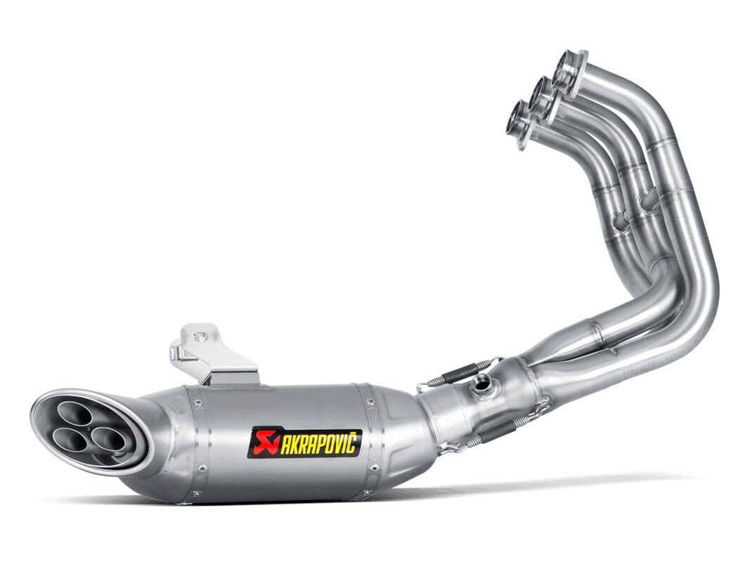 Akrapovic Slip-On Racing Line Titanium Exhaust System - Plata