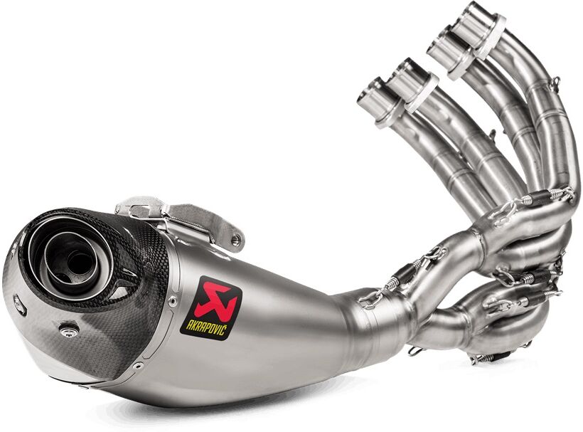 Akrapovic Slip-On Racing Line Titanium Exhaust System - Plata