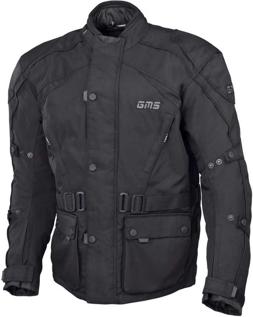 gms Twister Chaqueta textil de motocicleta - Negro (M)