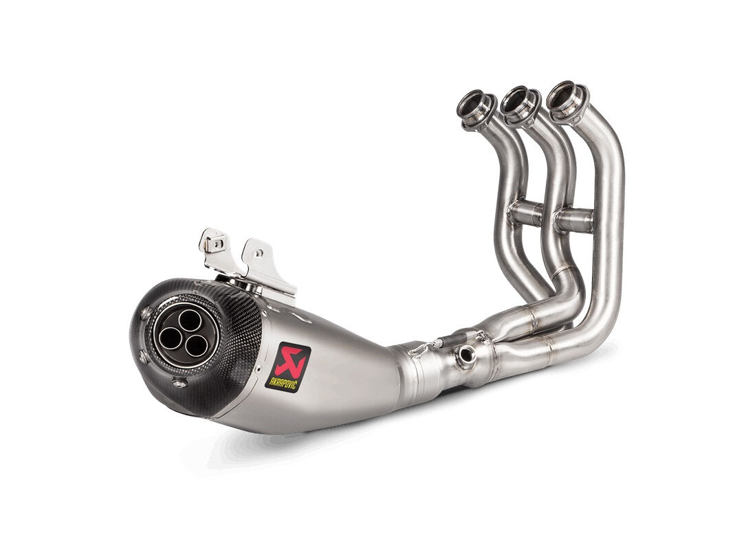 Akrapovic Slip-On Racing Line Titanium Exhaust System - Plata