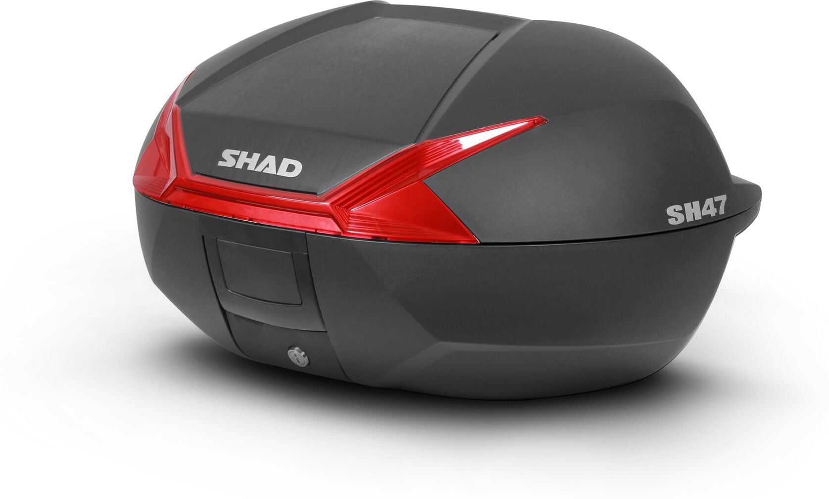 SHAD BAUL SH47 ROJO Topcase - Negro